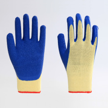 Polyester Shell Latex Thumb Coated Safety Work Glove