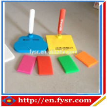 2015 eco-friendly Custom erasable writing pad, Silicone memo pad with pen