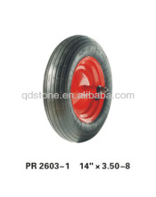Wheelbarrow tire 14"x3.50-8