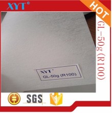 Nonwoven fabric for filtering with 100% polyester