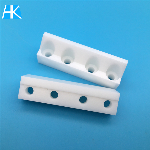 ZrO2 zirconia ceramic cnc machining drilling blocks