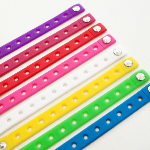 Bracciali siliconici per fascino del personaggio fai -da -te personalizzato per bambini