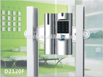 12mm fingerprint digital glass door lock