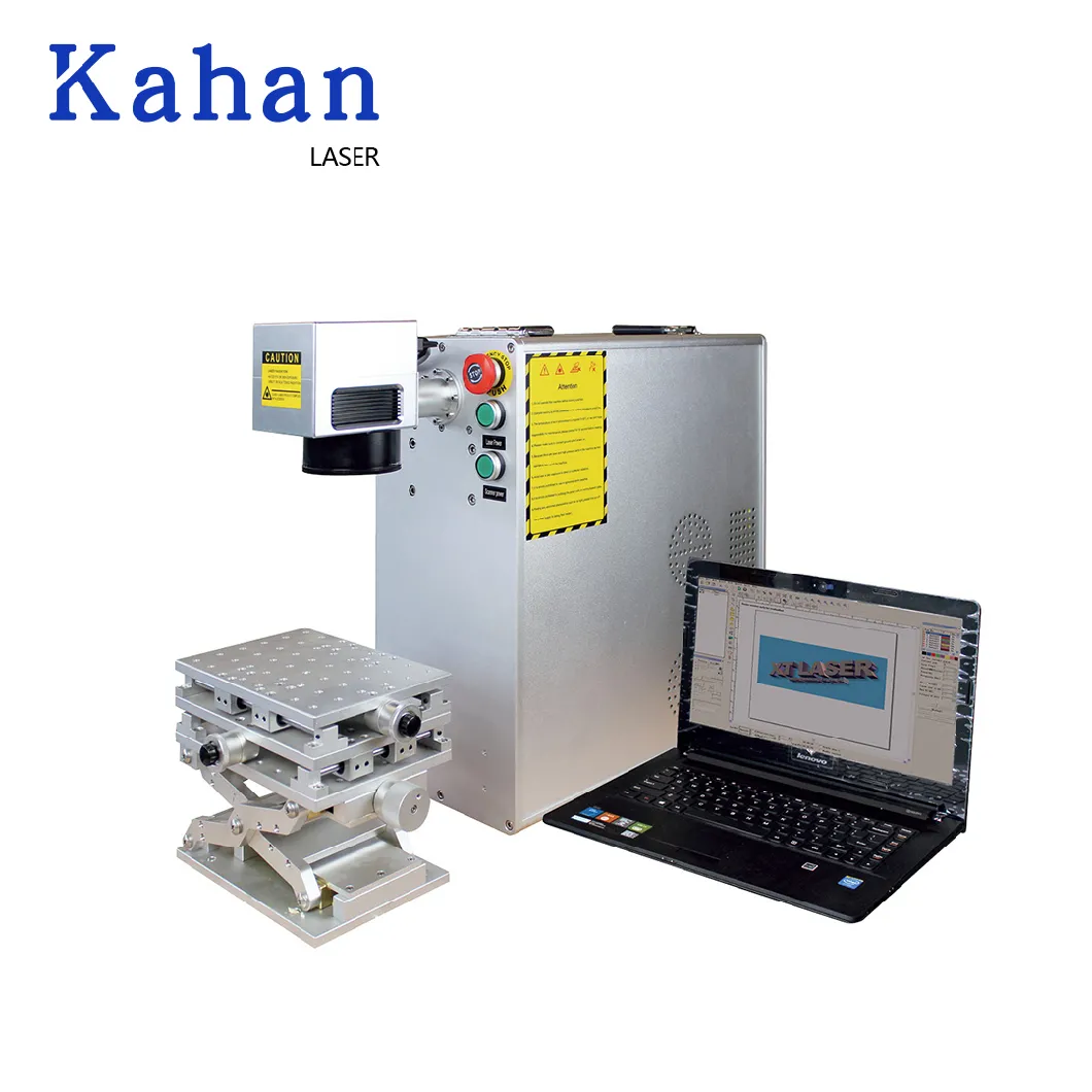 Metal Laser Engraving Machine 50W 30W 20W Fiber Laser Marking Machine