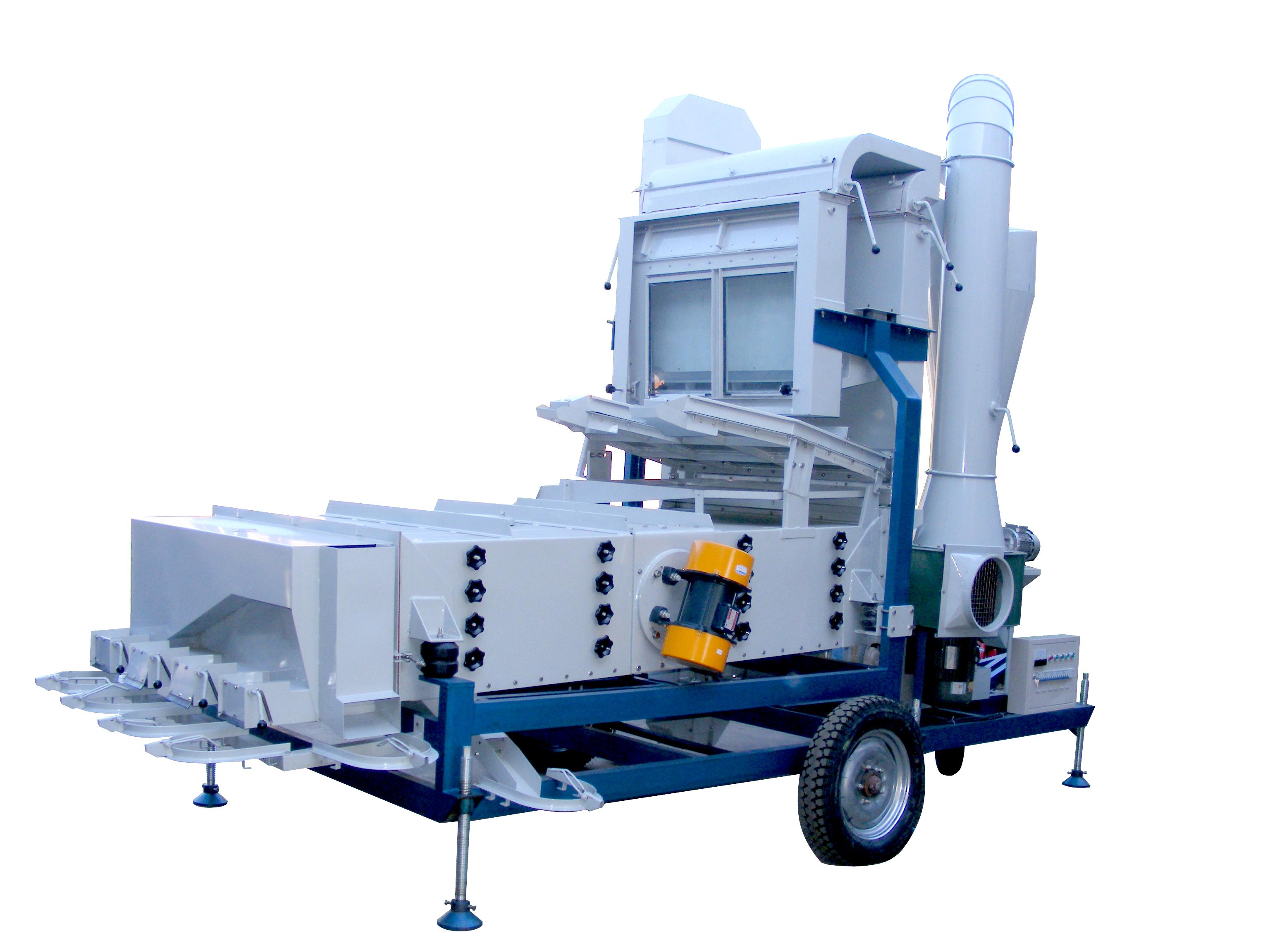 Máquina de limpieza de semillas 5XZC-7.5F (tipo de configuración alta) 5XZC-7.5F seed cleaning machine (high configuration type)