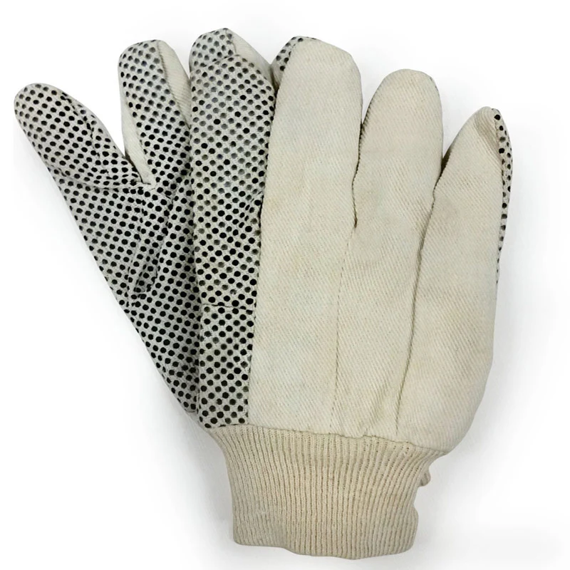 Polka Dots Glove Canvas Glove Garden Work Glove