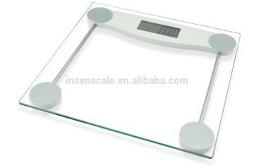 Glass electronic body weighing scale bathroom scale