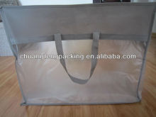 recycle non woven pvc poly packing bag for blanket