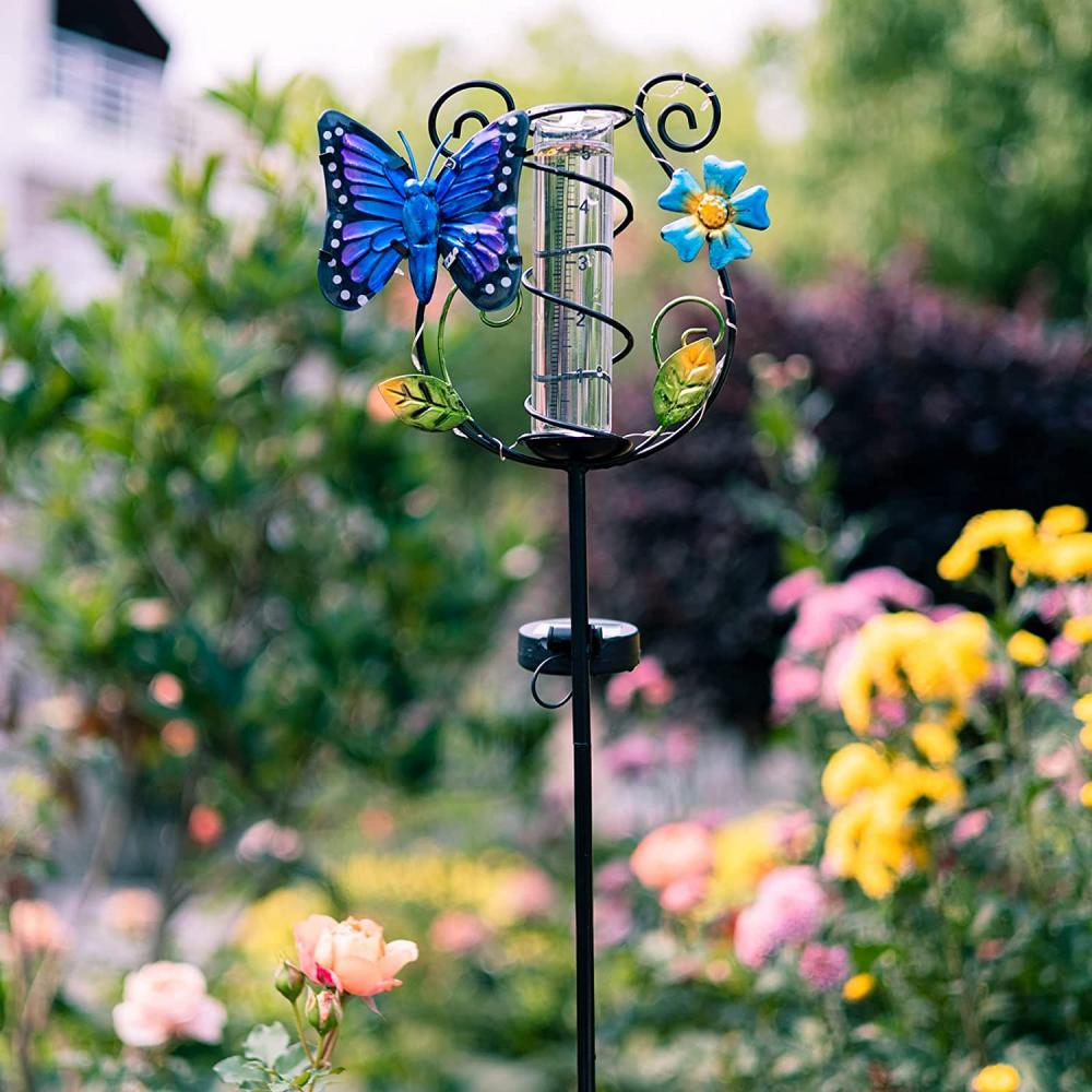 35 &#39;&#39; Butterfly Rain Gauge Outdoor