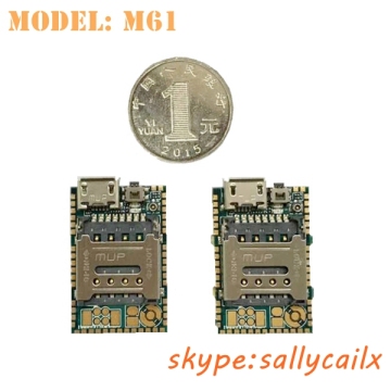 Smallest M61 GPS Tracker pcb board