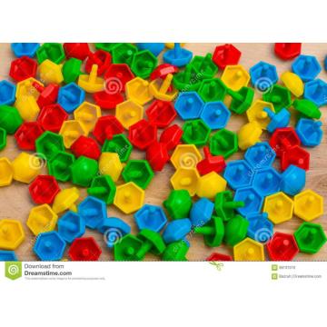 Plastic injection color parts for children