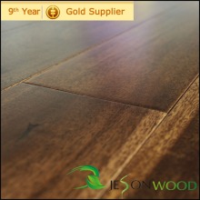 Solid Large Leaf Acacia / Acacia mangium hardwood flooring smooth or handscraped surface hot sale