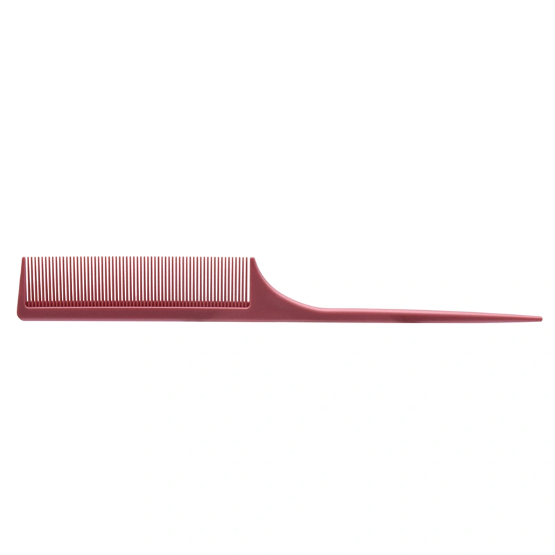 Hair Combs PRO Salon Hair Styling Hairdressing Antistatic Carbon Fiber Comb for Hair Cutting Red One