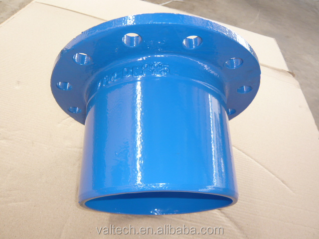 ISO 2531 EN 545 ductile iron flange spigot for DI pipe