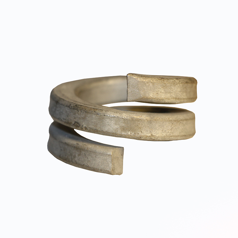 Egy vagy dupla tekercsrugós zár alátét