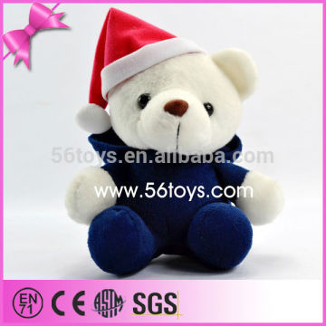 plush bear is better than glass christmas ball for Christmas gift