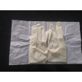 Disposable medical rubber examination gloves