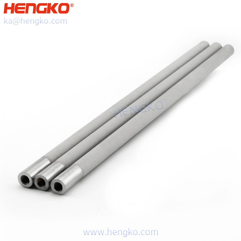 Preferential Supply Fiter Capillary Tube 304 316 316L Sintered Microporous Metal Stainless Steel SS Filter OEM ODM 600 Degree