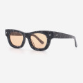 Rectangular Small Acetate Women's Sunglasses 23A8085