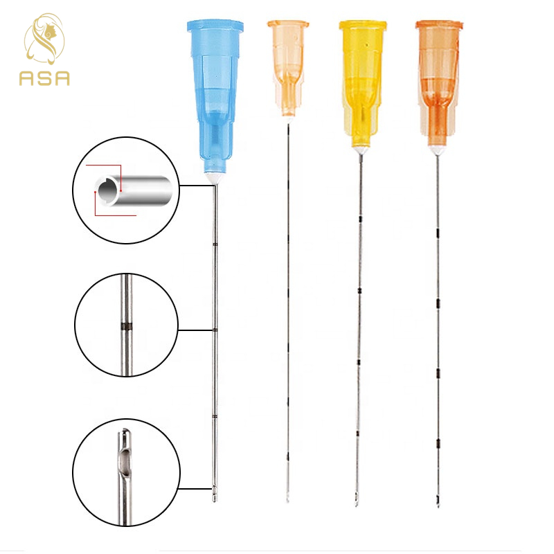 Flexible Micro Cannula Blunt Tip Filler Needle Cannula