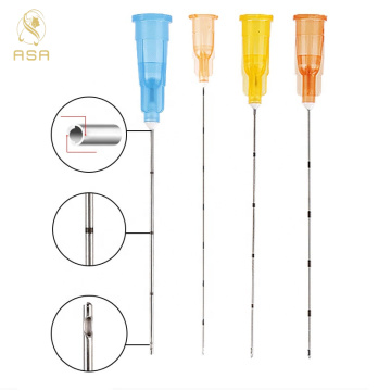 Flexible Micro Cannula Blunt Tip Filler Needle Cannula