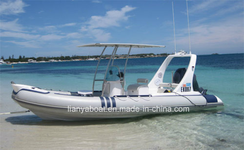 China Liya 8 People Rib Inflatable Boats for Sale