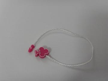 Paper labels with string