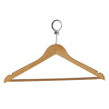 Wooded Clothes Hanger Coat Hanger with Metal Hook