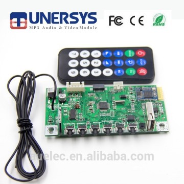 bluetooth speaker circuit board with LCD IR