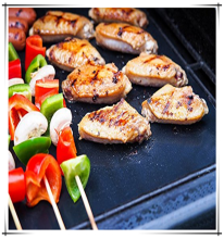 ptfe Non-stick healthy 0.2mm BBQ cooking grill mat