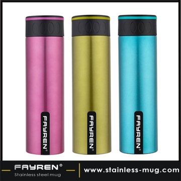 Vacuum stainless steel thermos coffee mug flask