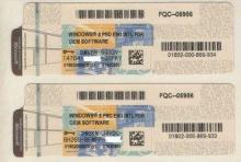 Professional Windows Product Key Sticker license COA Label