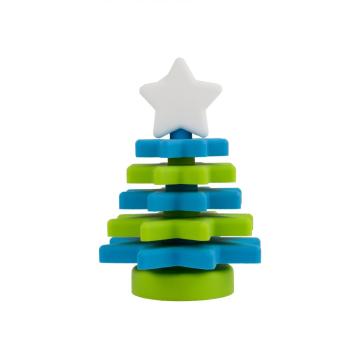 Silicone Nesting Star Stacker Puzzle Baby Stacking speelgoed