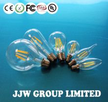 Plastic led filament 120v led filament bulb exhibition etl led filament
