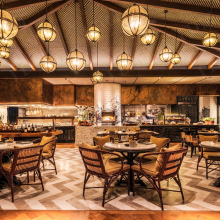 Fast Food Cafe Metal Coffee Table Restaurant Table