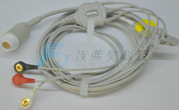 Philips 12p 3 Lead ECG Cable