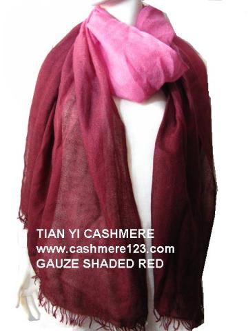 Cashmere Gauze Shawl Shaded Img0619