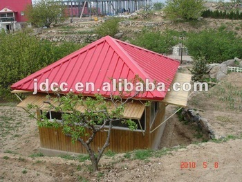 moden light steel villa