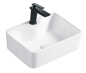 Modern Above Counter Washing Basin With Tap Hole