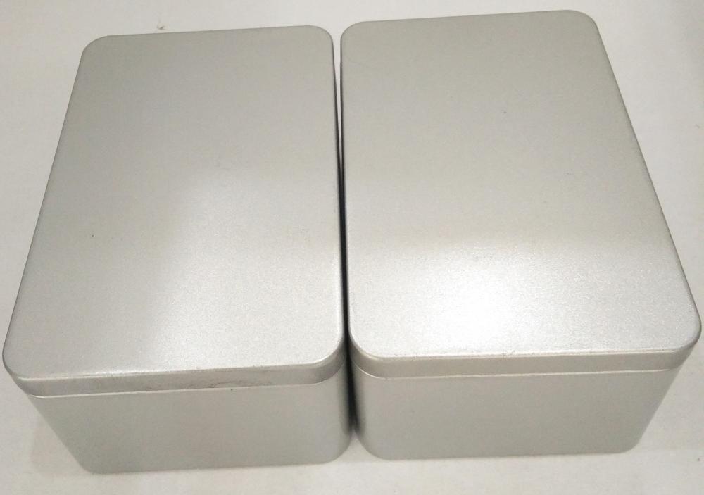 Rectangular Spice Tin Box without Printing