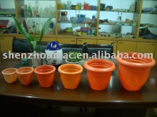 plastic flowerpot
