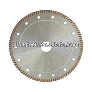 Diamond turbo blade for cutting stone