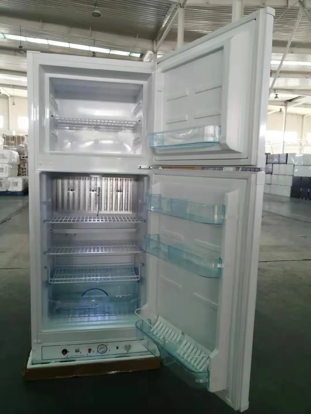 225L LPG Gas Absorptuon Refrigerator and Freezer