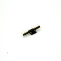 1.0 Conector de pin colocado recogido de una sola fila