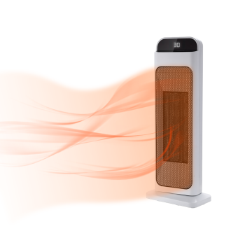 2000 Watt Oscillating Ceramic Tower Heater with Remote Control: New Design PTC Heater