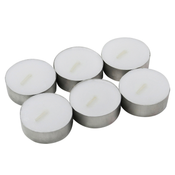 White tealight candle tea candle light tea light