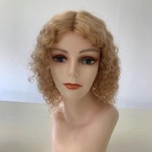 Factory Wholesale Color Bob Wigs Human Hair, Brazilian Bob Lace Wig 100% Human Hair Curly Short Bob Wigs