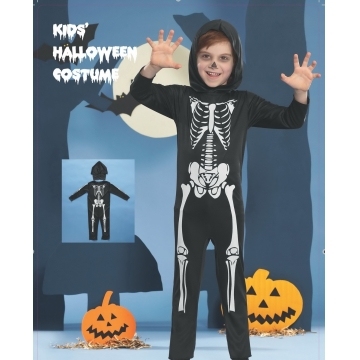 Boys Skeleton Costume for Holloween