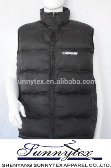 Sunnytex Padded Vest Advertising