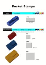 Eling Self inking rubber metal stamp